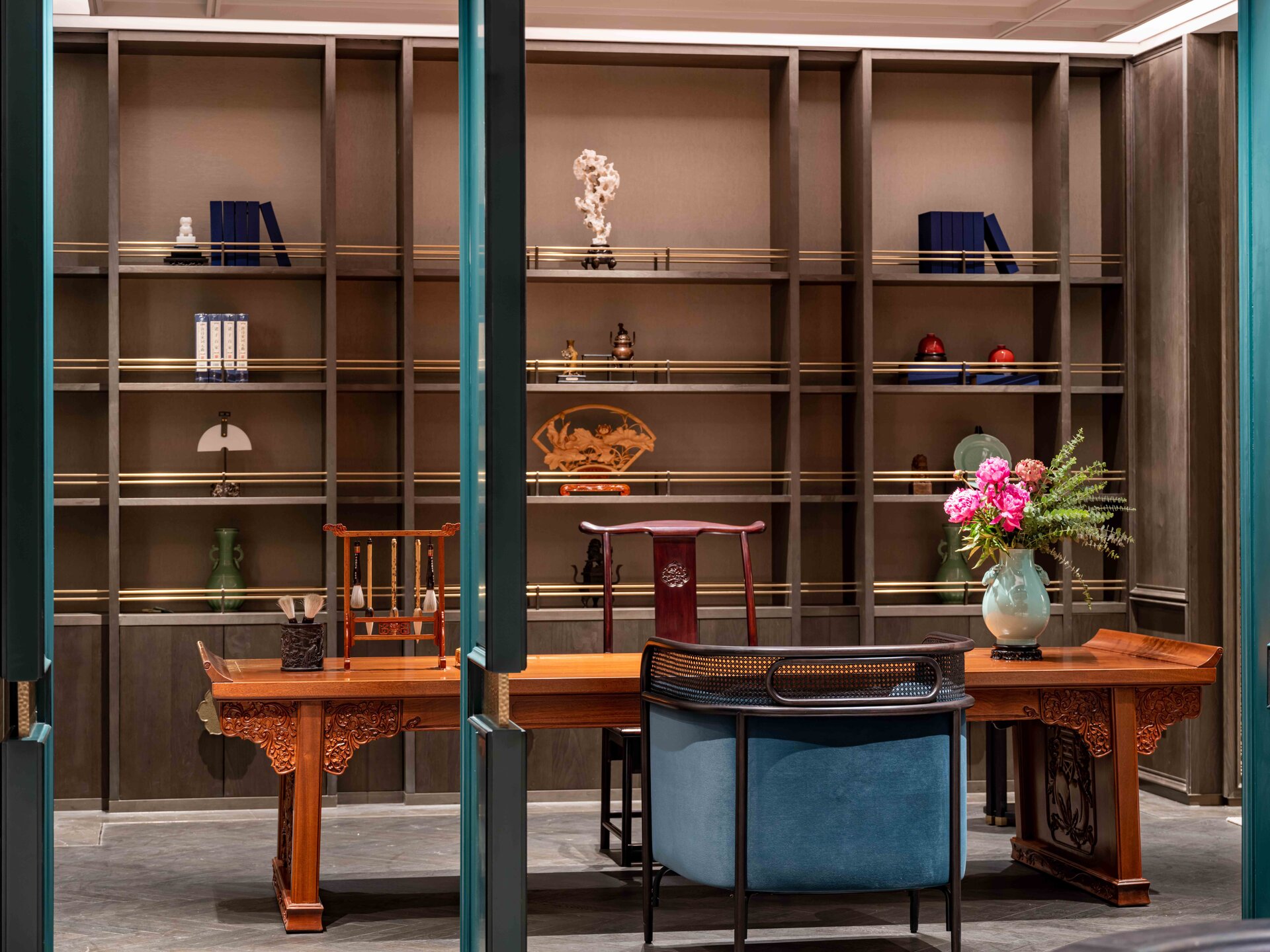 Interior of the Hanyi Tea Room.