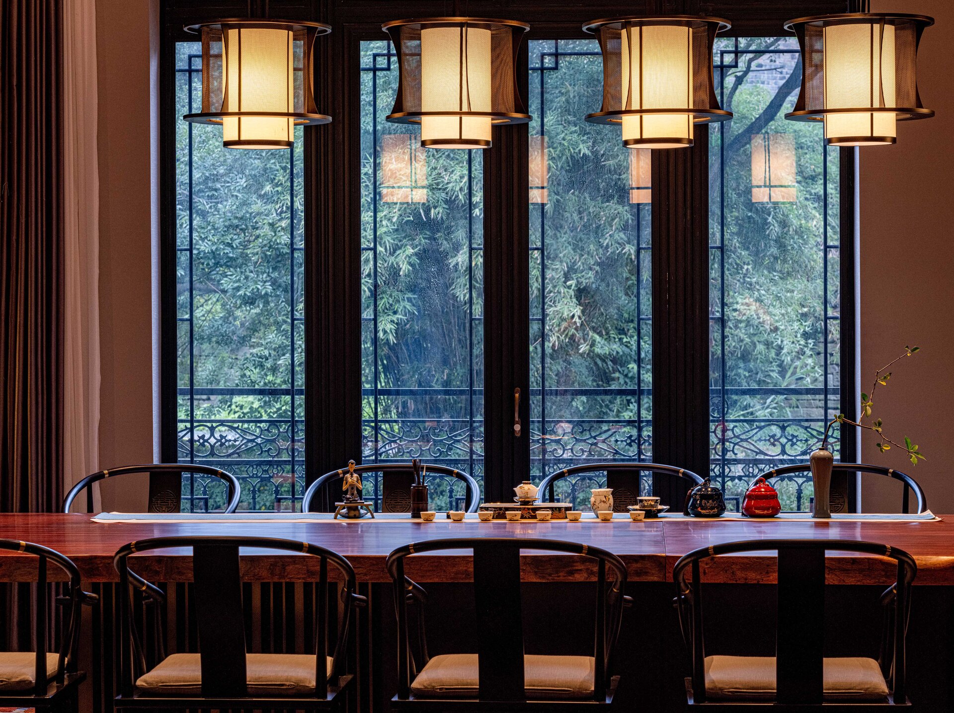Interior of the Songjin Tea Room.
